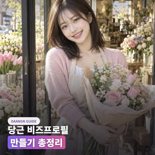 당근 비즈프로필 만들기