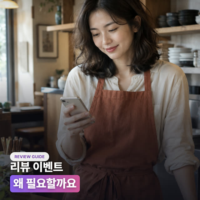 리뷰 이벤트 하는 법